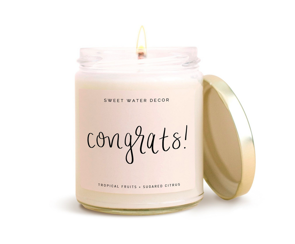Congrats! Soy Candle (Large)