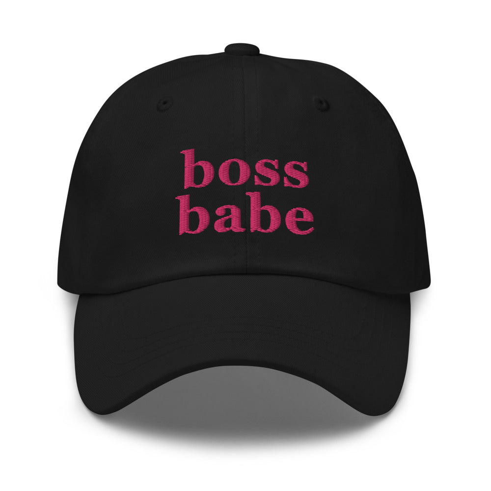 Embroidered Boss Babe Hat (Multiple Colors)