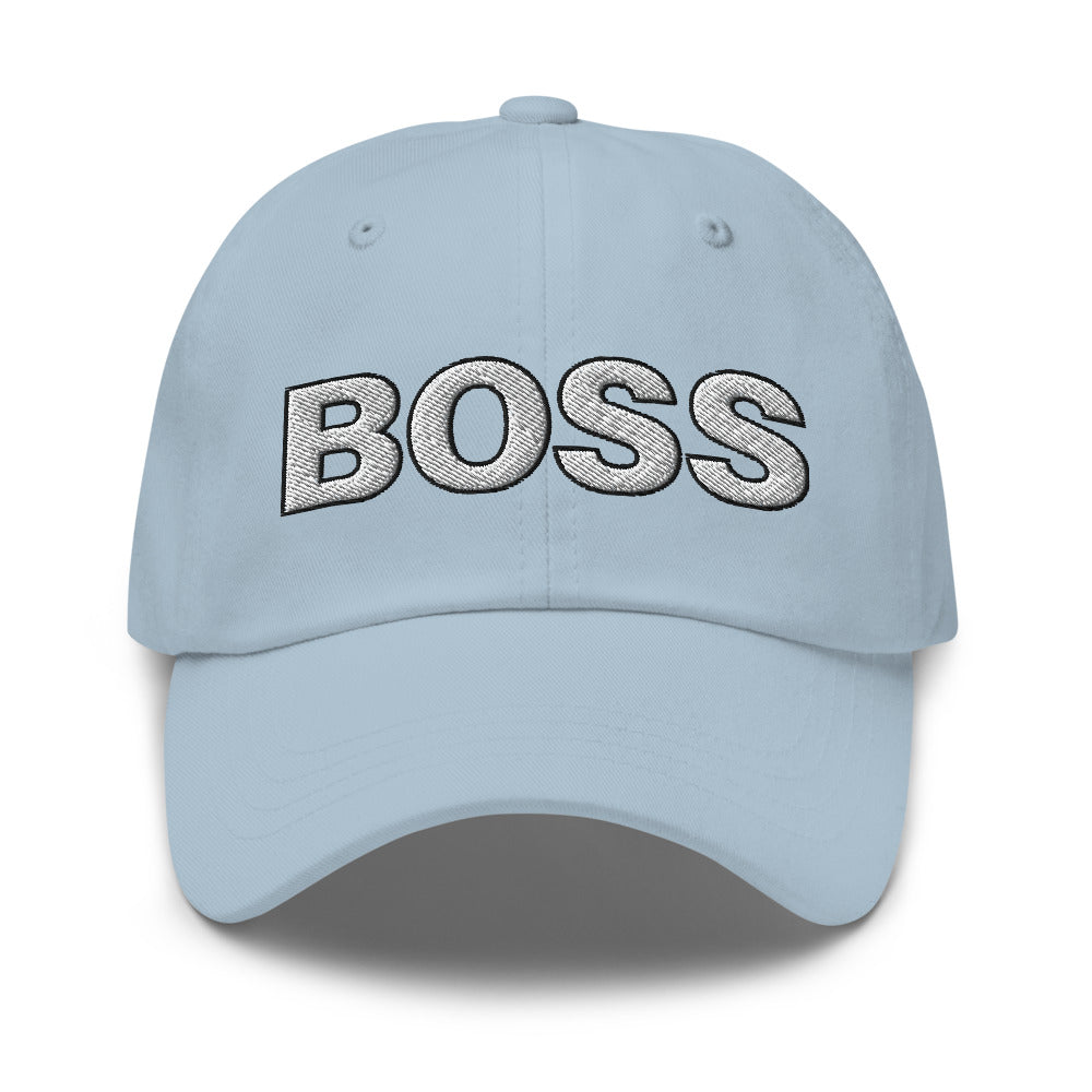 Embroidered Boss Hat (Multiple Colors)
