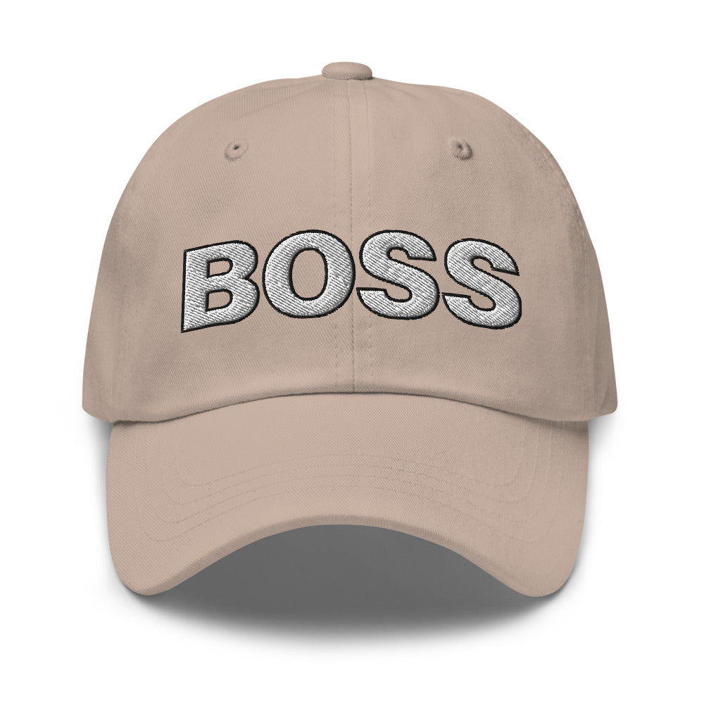Embroidered Boss Hat (Multiple Colors)